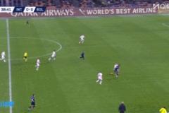 国米1-0领先！图拉姆脚后跟妙传，劳塔罗助攻泽林斯基劲射破门