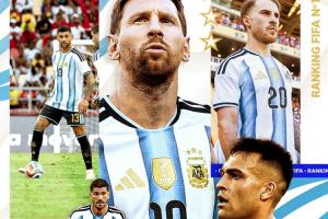 三队各还有一场!西班牙法国未赢,阿根廷取胜后FIFA第一优势扩大